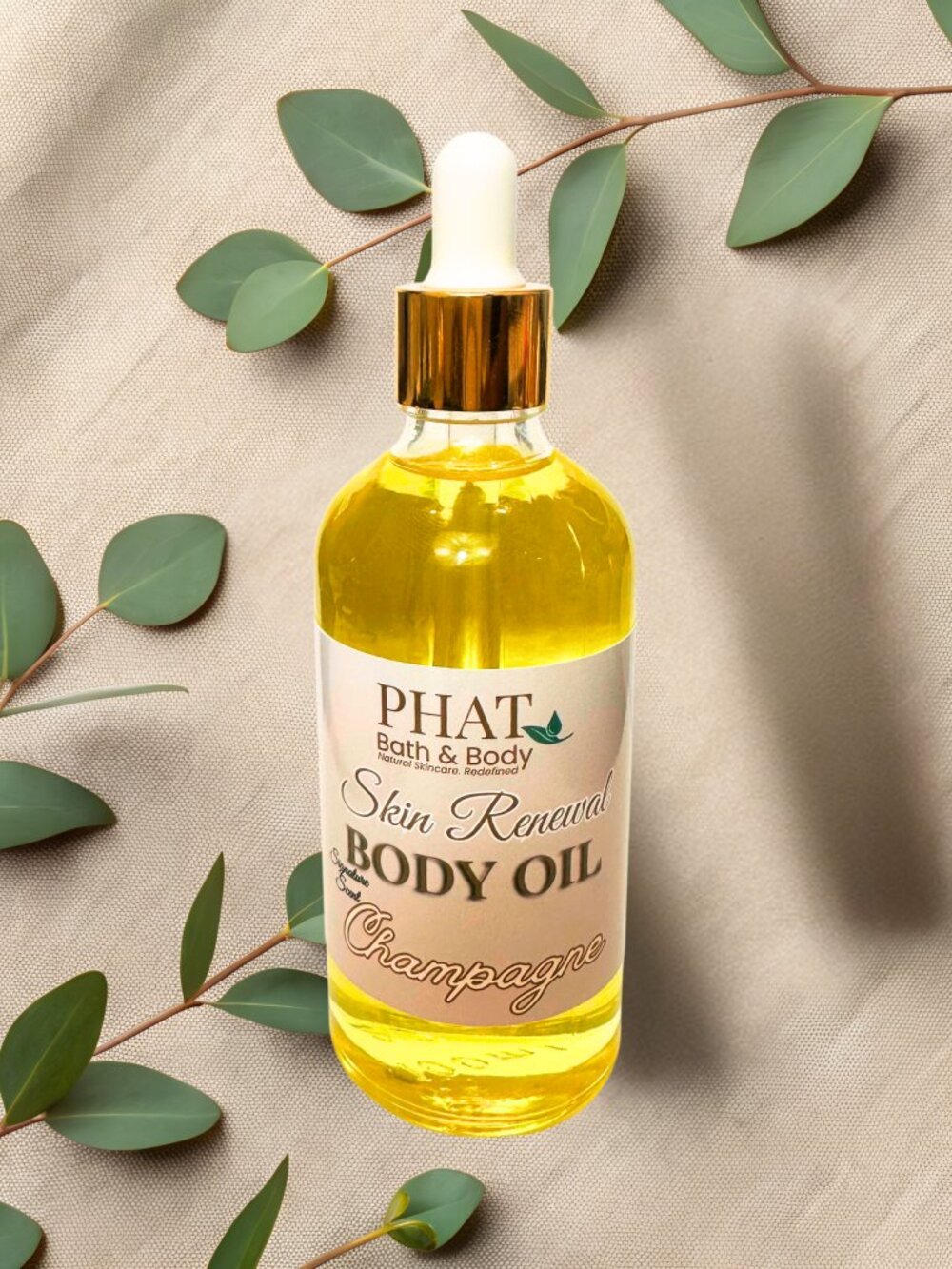 Phat Bath & Body Champagne Skin Renewal Body Oil